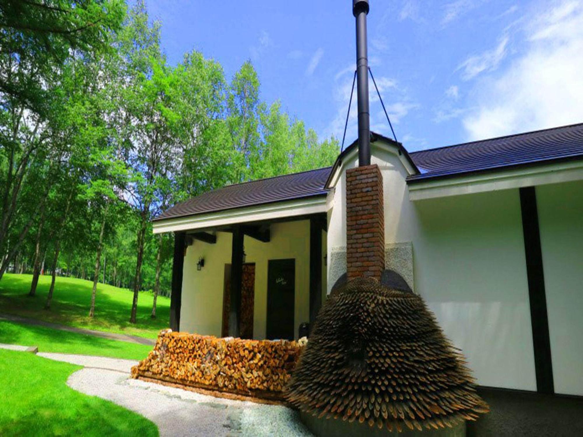 Shin Furano Prince Hotel Exteriér fotografie The sauna at the Finnish National Museum of Forestry