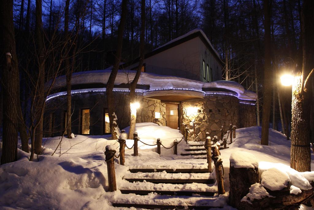 Shin Furano Prince Hotel Exteriér fotografie The entrance to the Hoshino Resort Tomamu
