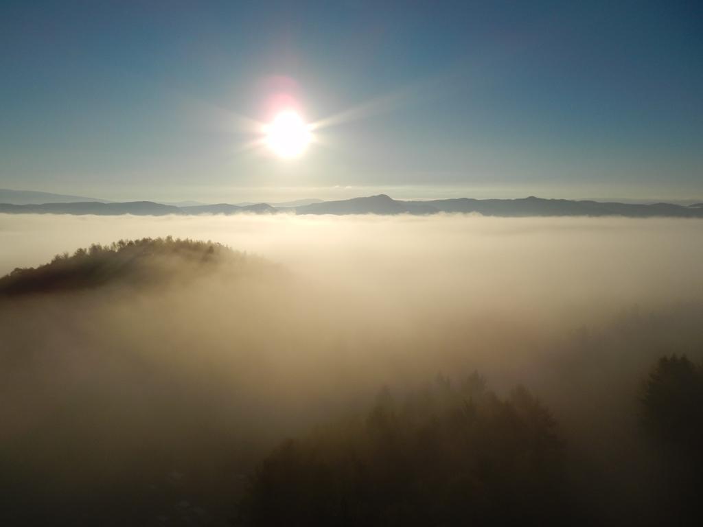 Shin Furano Prince Hotel Exteriér fotografie Fog over the Black Forest