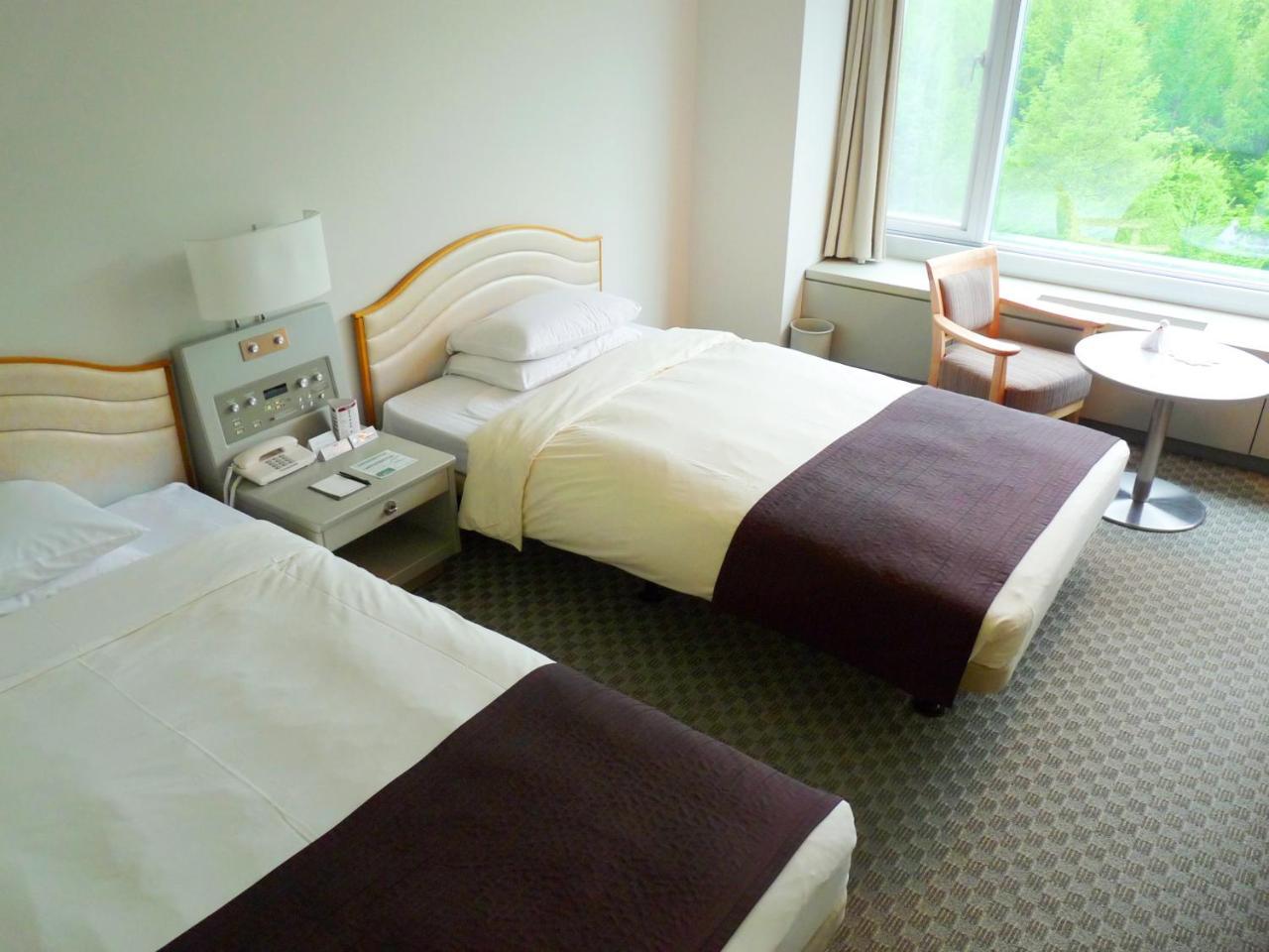 Shin Furano Prince Hotel Exteriér fotografie A room at the hotel
